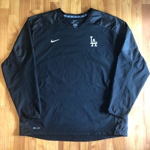 LA Dodgers Nike Dri-Fit Pullover Black Size XL